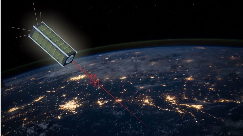 Nano-Satellit QUBE startet ins All