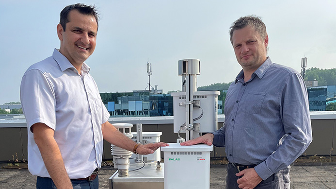 Für bessere Luft: Bosch und Karlsruher Messtechnikspezialist Palas kooperieren
