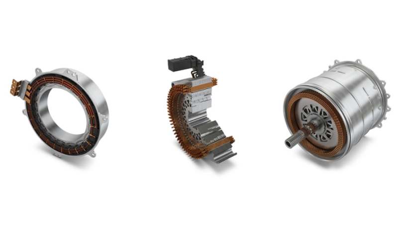 E-Motoren von Schaeffler für Hybrid-Module, Hybrid-Getriebe und rein elektrische Achsantriebe. 