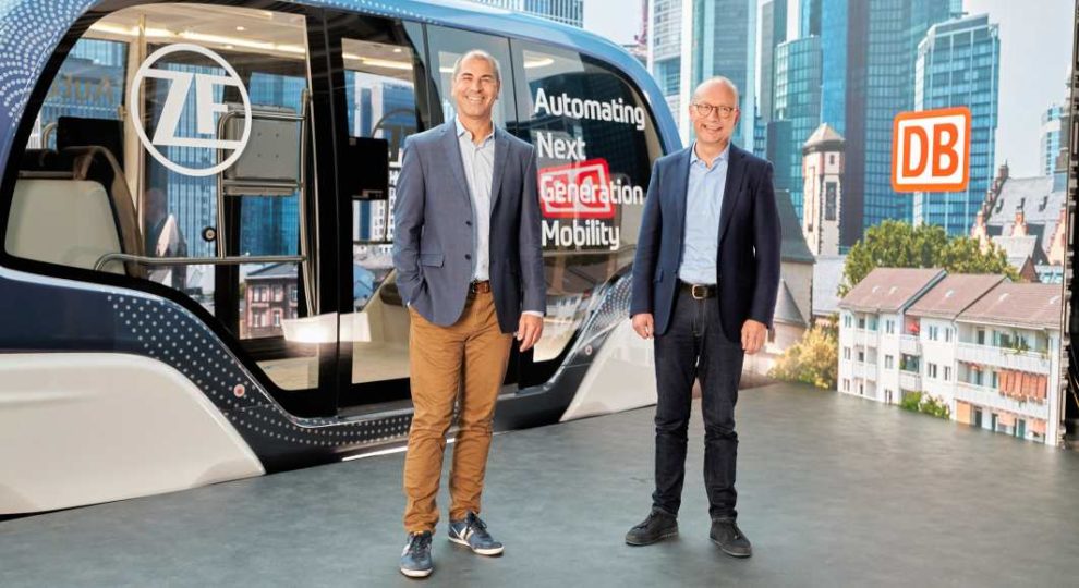 DB Regio und ZF wollen autonome Bus-Shuttles auf die Straße bringen